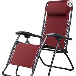 Recliners Lounge Chair for Adults, Adjustable Headrest, Burgundy