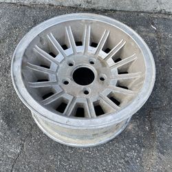 One Berlinetta Camaro 14-inch turbine style aluminum wheel