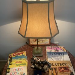 1940’s Antique Jade table lamp $50