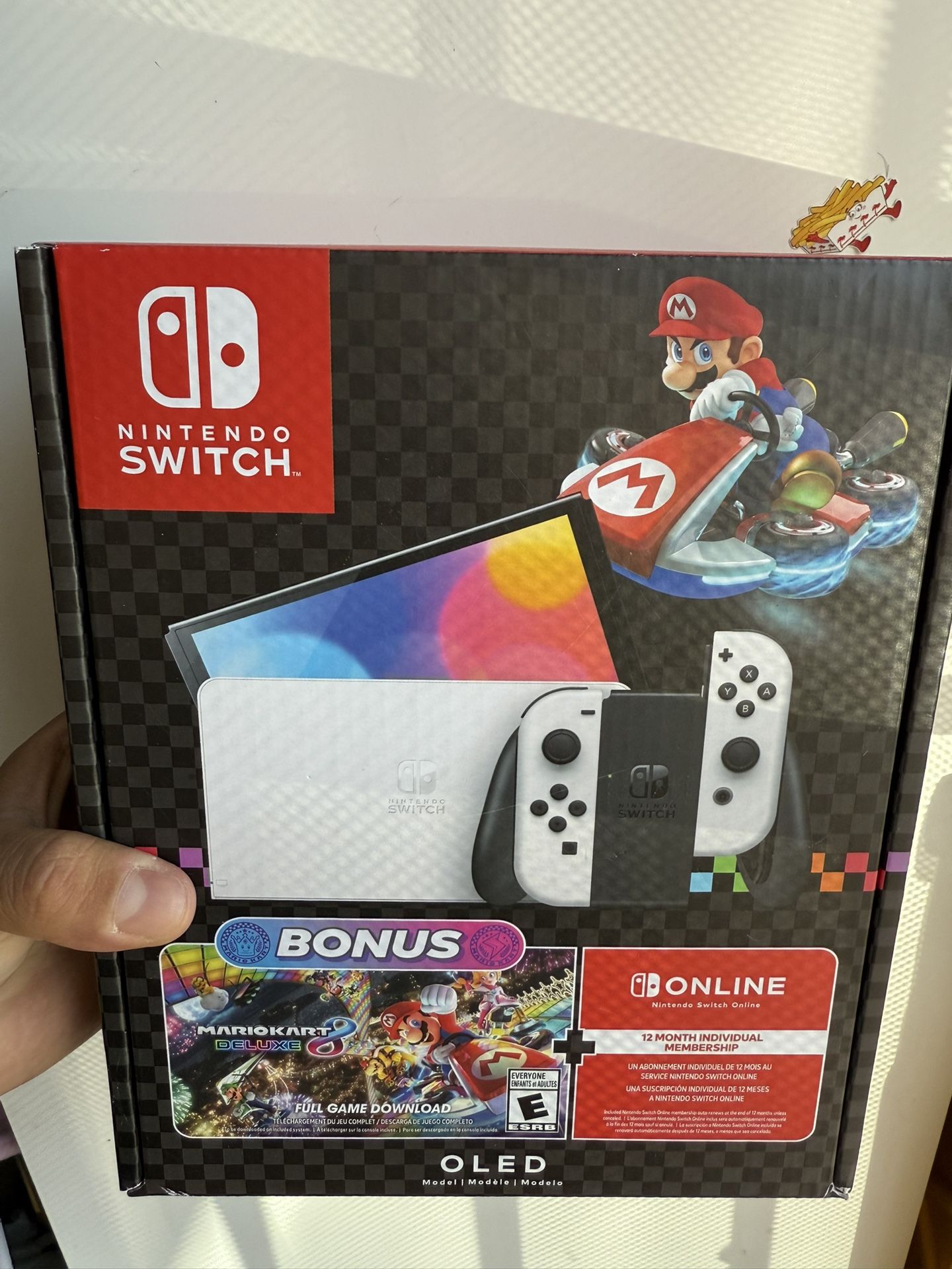 Nintendo Switch OLED Mario Kart 8 Deluxe Bundle