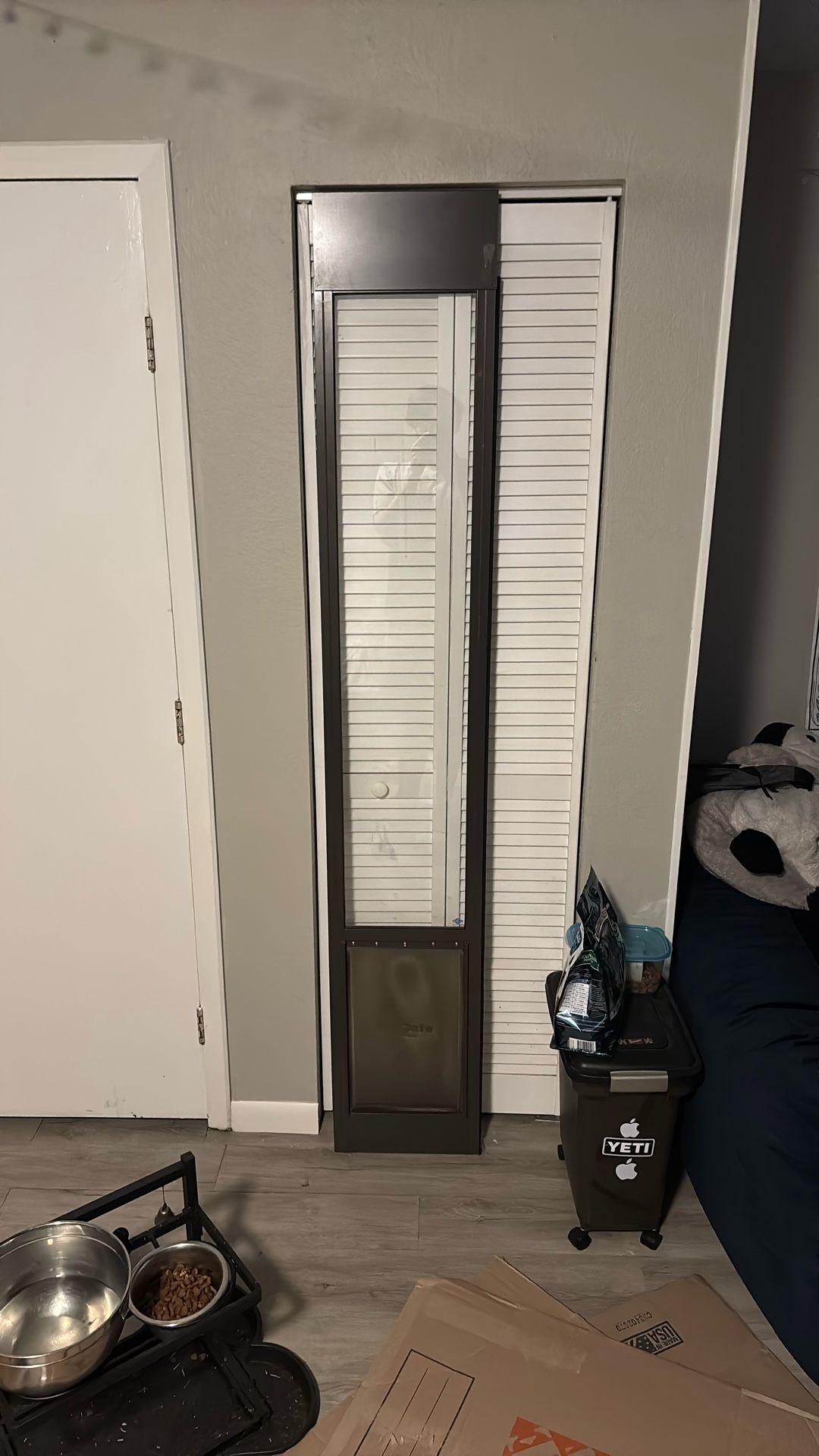 Slider Dog Door & Dog Ramp