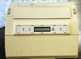 Typewriter- electric