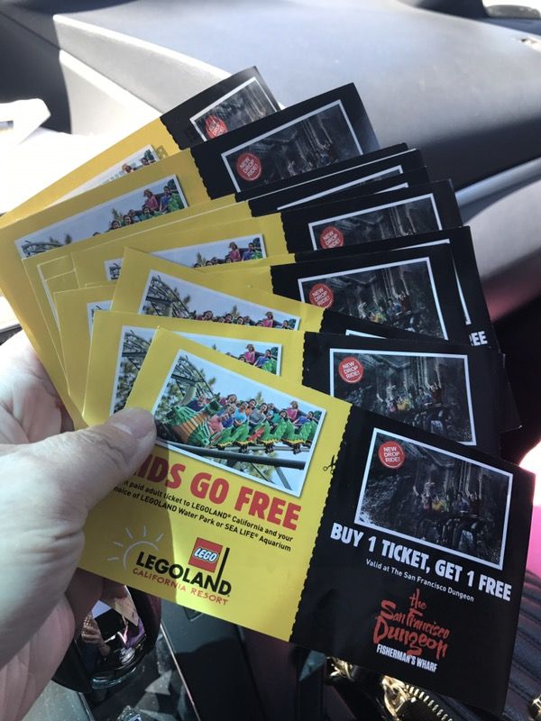 Coupons- Legoland