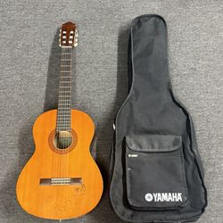 Blink 182 Autographed Signed Yamaha C40 Acoustic Classical Guitar