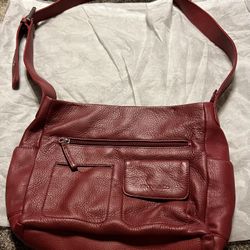 Red Leather Purse (pls Read Description Below)