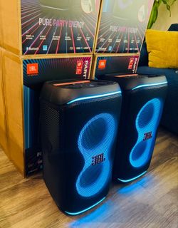 JBL «Partybox Club 120» Bluetooth Portable Speaker LED Lights, 160W Bass, JBL Pro Sound (NO MIC)