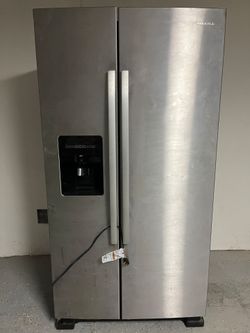 Amana Stainless Steel Side By Side Refrigerator