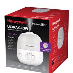 Honeywell Ultra Glow Light Changing Humidifier & Diffuser