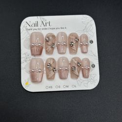 Press On Nails Size S Reusable Handmade