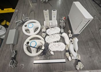 $100 Nintendo Wii RVL-001 CONSOLE BUNDLE