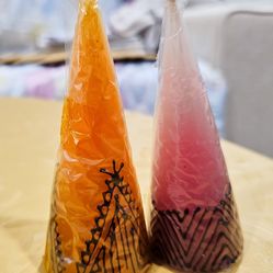 Never used handmade candles from Morocco.