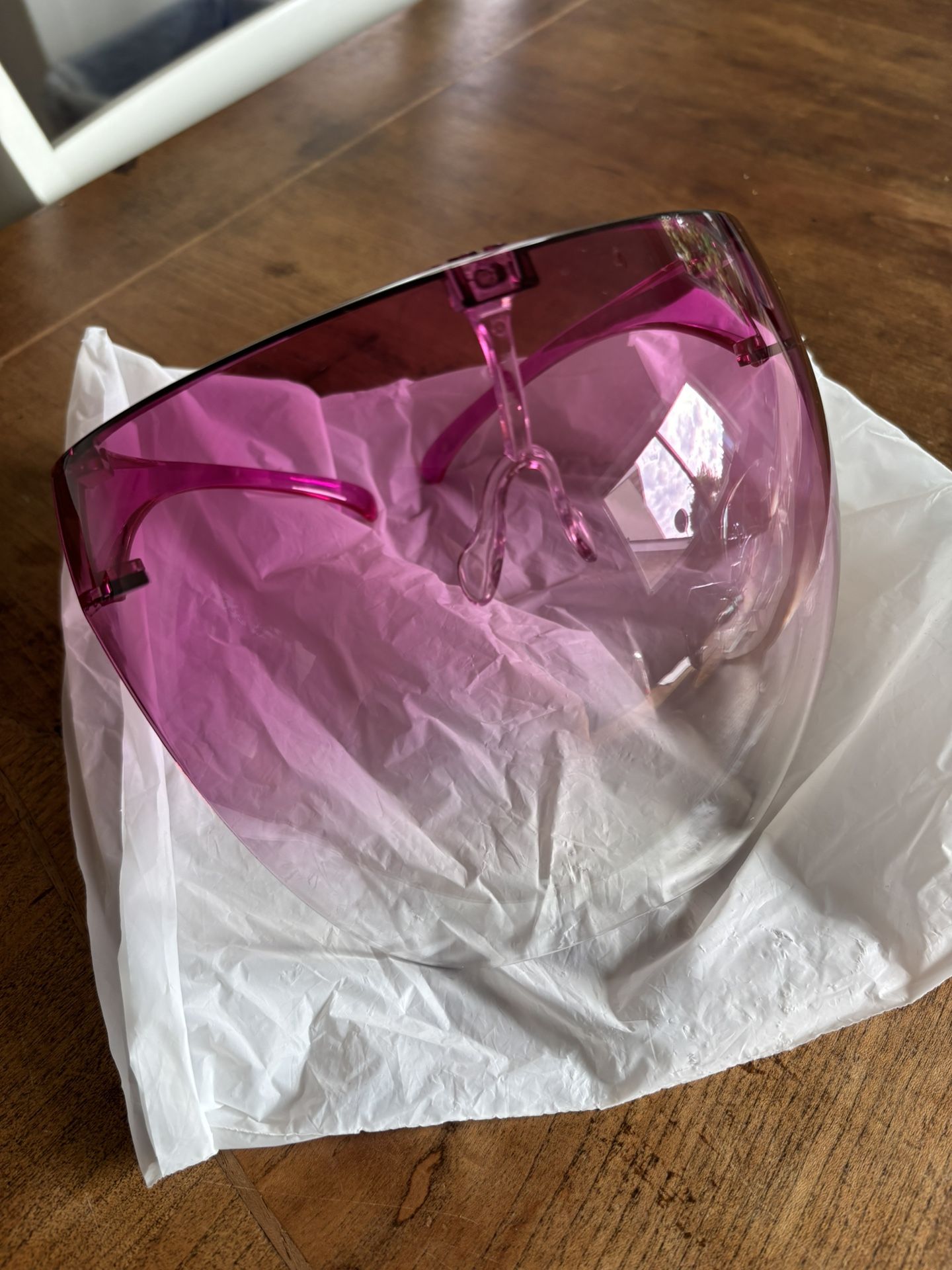 Hard Plastic Face Shield Mask