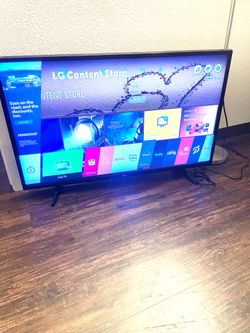 43”LG webOS 4K 2160p UHD Smart tv Model 43UH6030