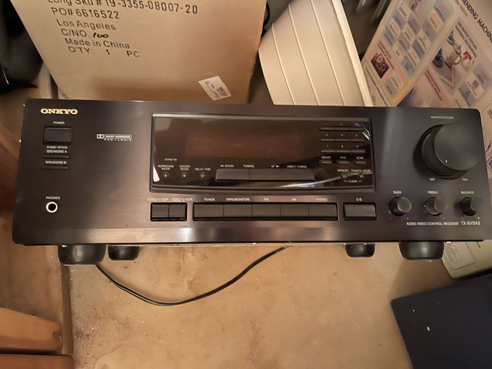 Stereo Reciver Onkyo 