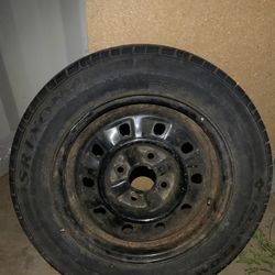 4x114.3 Spare 15” Wheel and 195/65/15 Tire