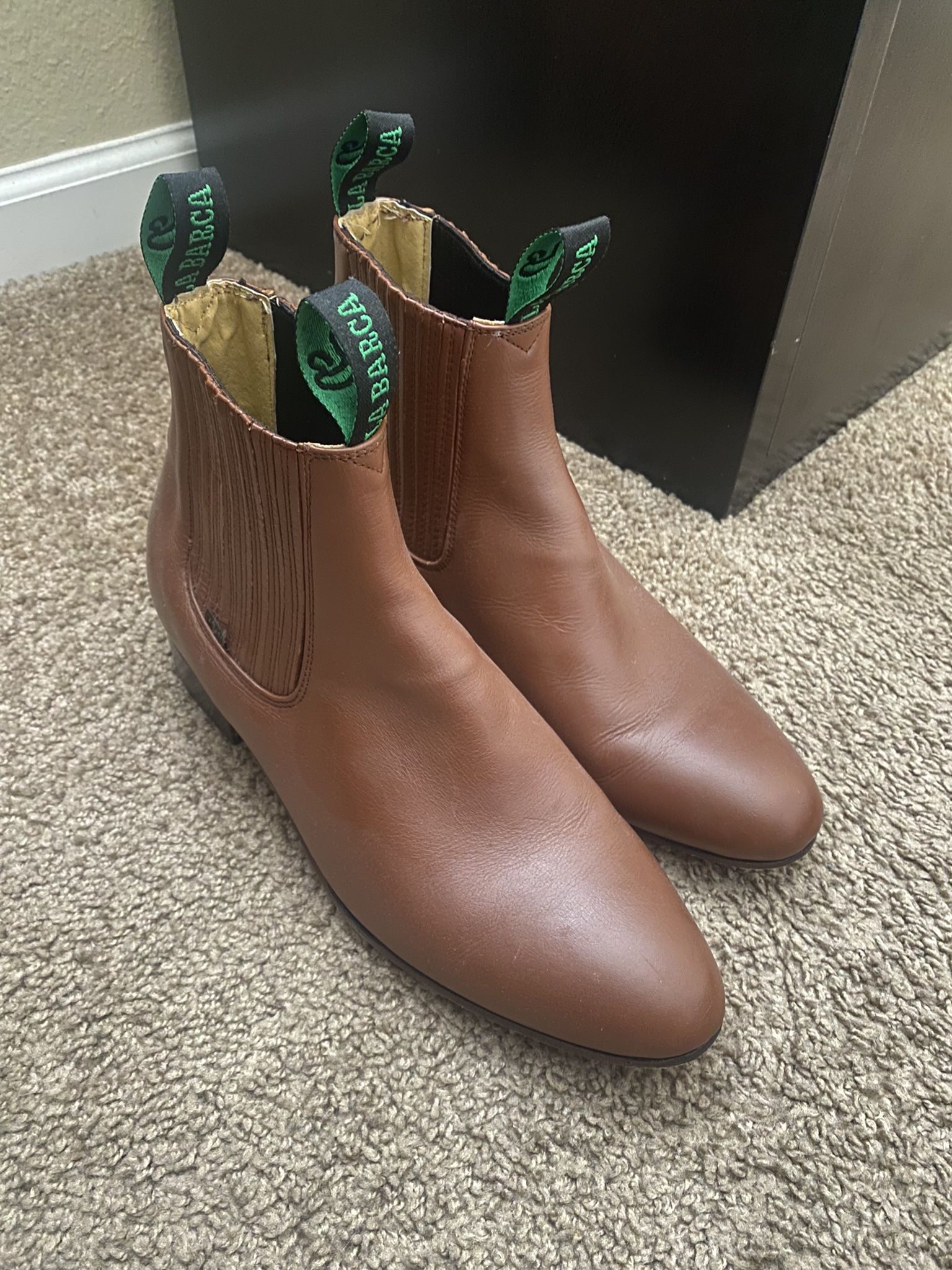 Genuine Leather Chelsea Boots