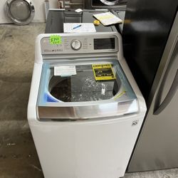 white top load lg washer 5.5 cubic feet