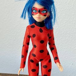 Miraculous Ladybug Collectible Fashion Doll 10 Inches Blue Hair Nickelodeon 