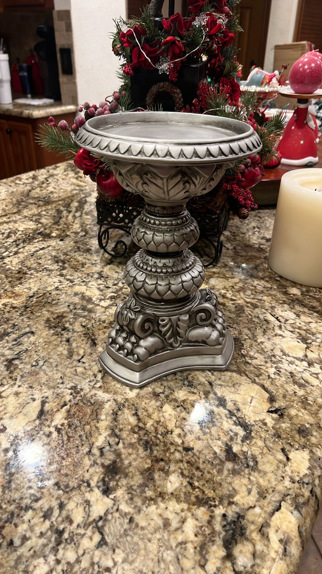 Fitz & Floyd Lg Candle Holder