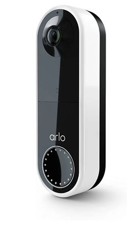 HD Video, 180° View, Night Vision, 2 Way Audio, Direct to Wi-Fi No Hub Needed, Wire Free White - AVD2001