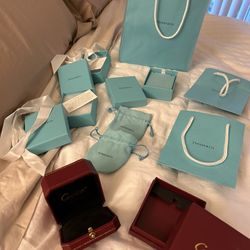 Tiffany’s & Cartier BAGS/BOXES ONLY
