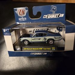 M2 1.64 Scale 1968 Plymouth Barracuda Super Stock   S95