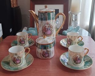 Rare Vintage Kermark Tea Set