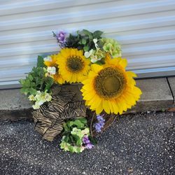 Sunfloer Wreath