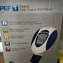 Microlife Pef 1 Digital Peak Flow & Fev1 Meter