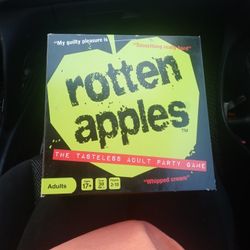 Rotten Apples Board Game. This Is The Adult Version