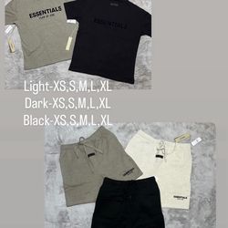 Essential  short and shirt  set