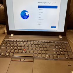 Lenovo E570 Laptop Win 11 Pro