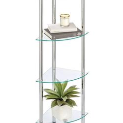 Corner Glass Shelf