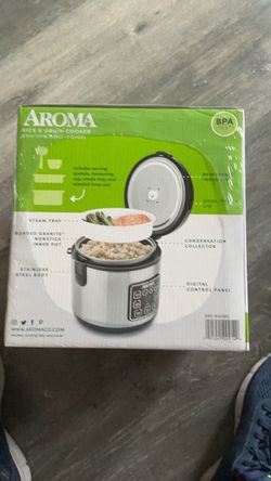Aroma Rice & Grain Cooker, never used
