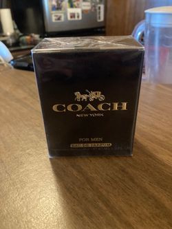 NEW! Coach For Men Black Eau De Parfum