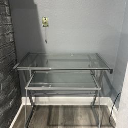 Glass Desk