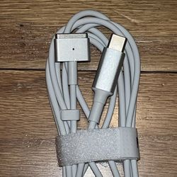 USB-C to MagSafe 2 Charging Cable 2 Meter 100watt White