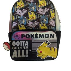 Pokémon “Gotta Catch ‘Em All” Backpack 🎒 