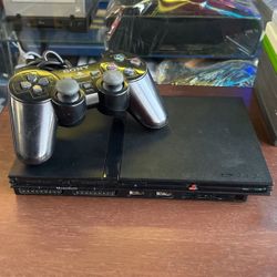 PS2 Slim Complete w/ONE Free Game of Your Choice