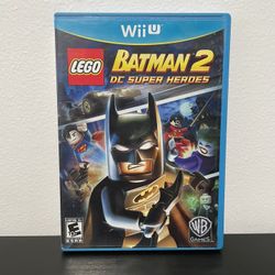 LEGO Batman 2 DC Super Heroes Nintendo Wii U Video Game Superman 2013
