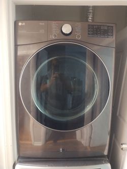 LG Thin Q Dryer (Gray)