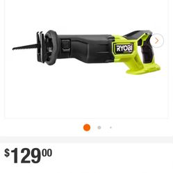 RYOBI ONE+ HP 18V Brushless Cordless Reciprocating Saw (Tool Only)