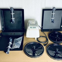 Lot Of New Other Alita Linear Air Pump 115VAC 200LPM & (3) 10" Diffusers & Bases