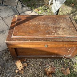 Wooden trunk