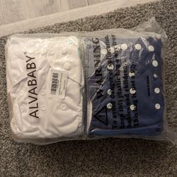 NEW Alva Baby Pocket Cloth Diapers 