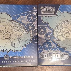 ⭐ Pokémon Center ETB — Stellar Crown (Exclusive)