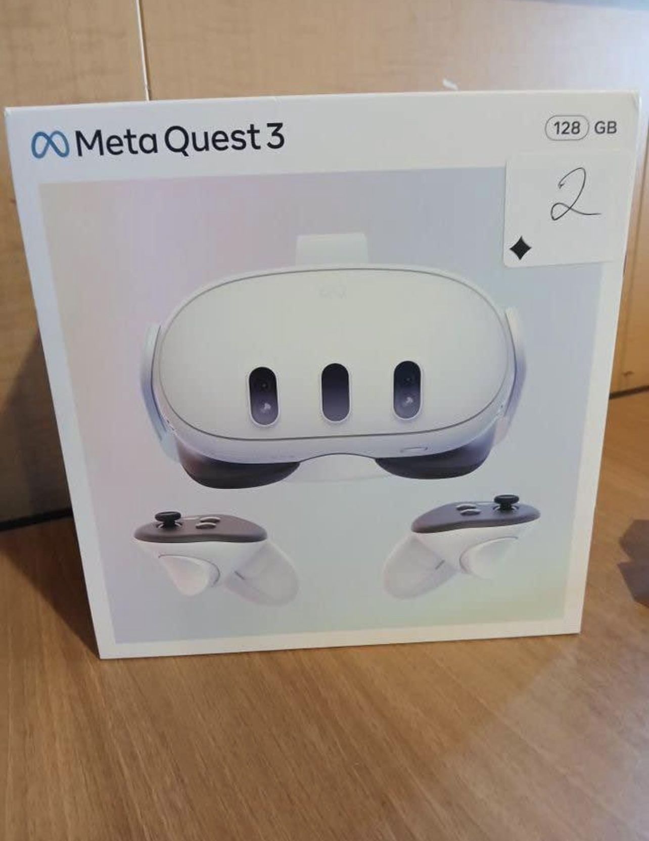 Meta Quest 3 VR/Mixed Reality Headset - 128GB