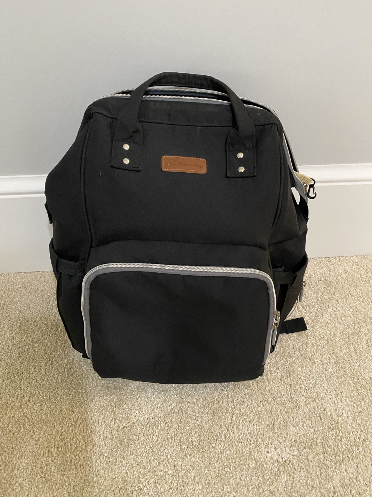 Diaper Bag backpack - With Numerous Pockets - super useful backpack for travel and daily use