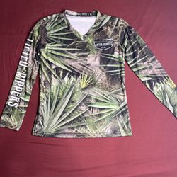 FLCamo (Unisex) Gaspar-Palmetto Performance Long-Sleeve Shirt Lady & Gator
