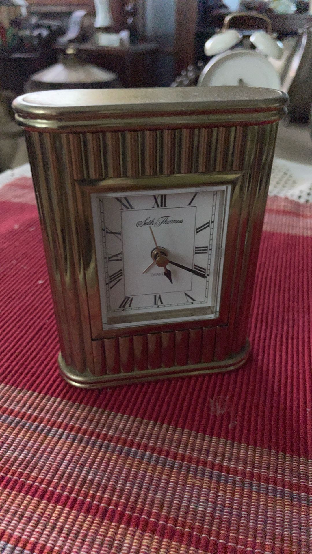 1960 Seth Thomas Clock Working Good